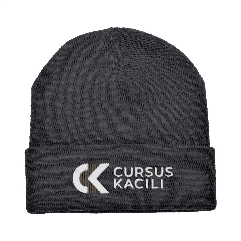 Bonnet avec logo brodé