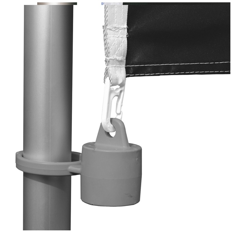 Mât télescopique à potence sans pied