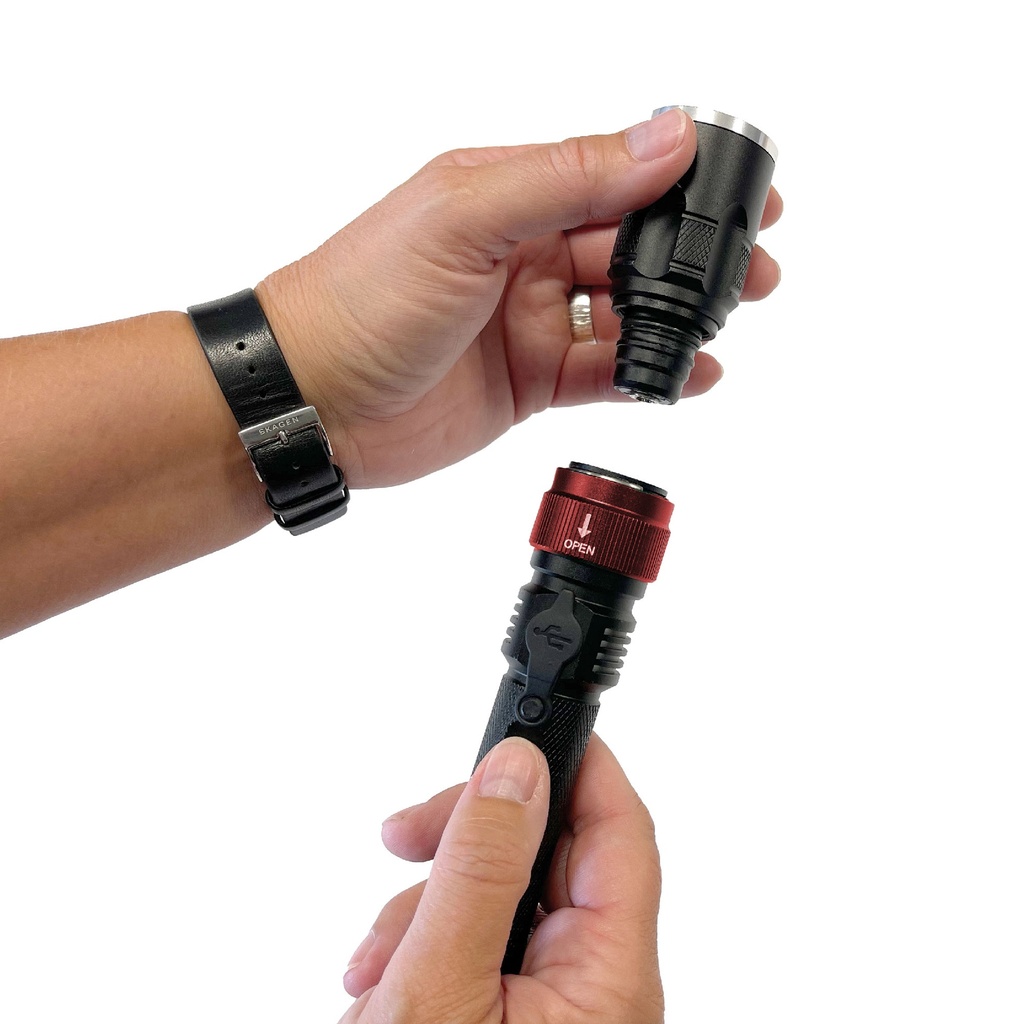 Lampe de travail COB LED "3 en 1"