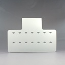 Panneau d'affichage du prix à accrocher au pare-soleil