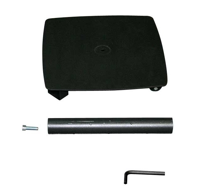 Platine à roulettes pour mâts télescopiques (60mm)