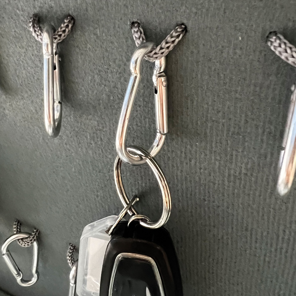 Valise de rangement des clés - 40 crochets