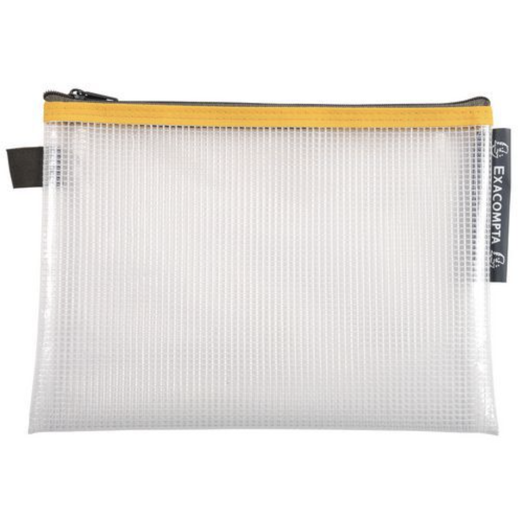 Pochette à fermeture éclair en plastique souple x10