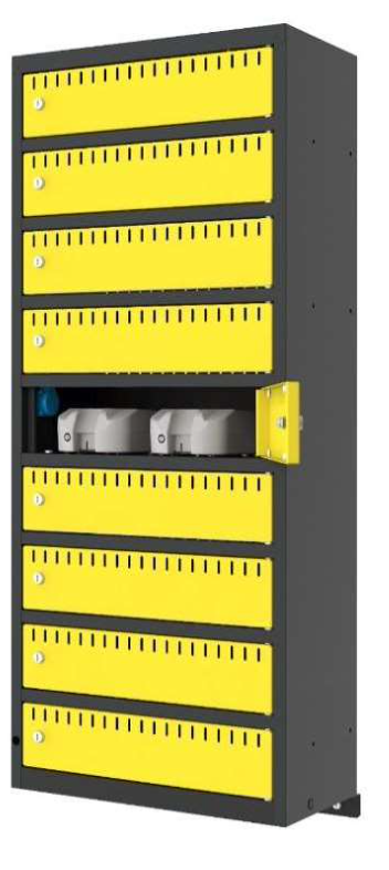 Casier pour batterie de vélo électrique
