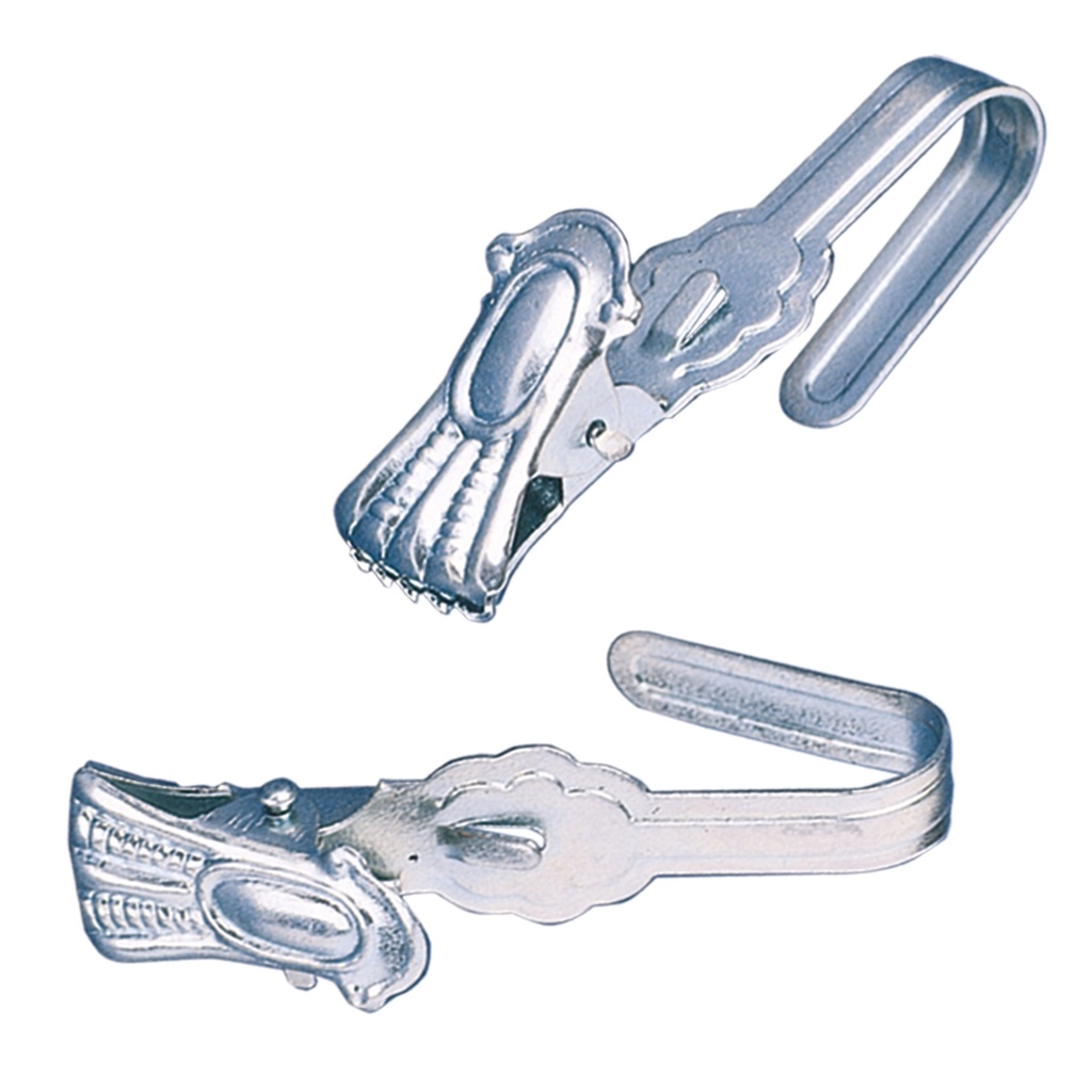 Pince en acier inoxydable avec crochet