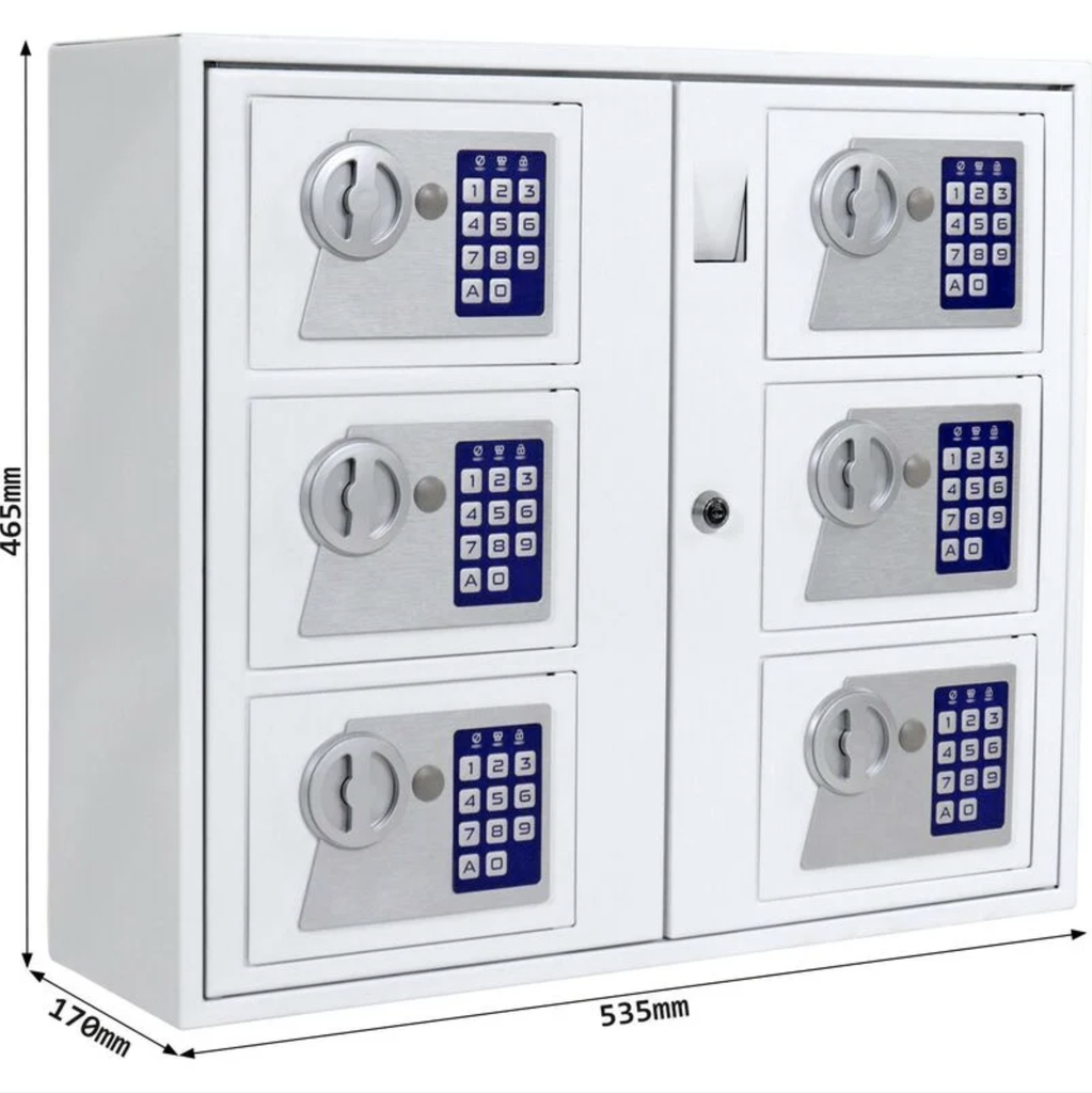 Réception 24/7 avec 6 compartiments