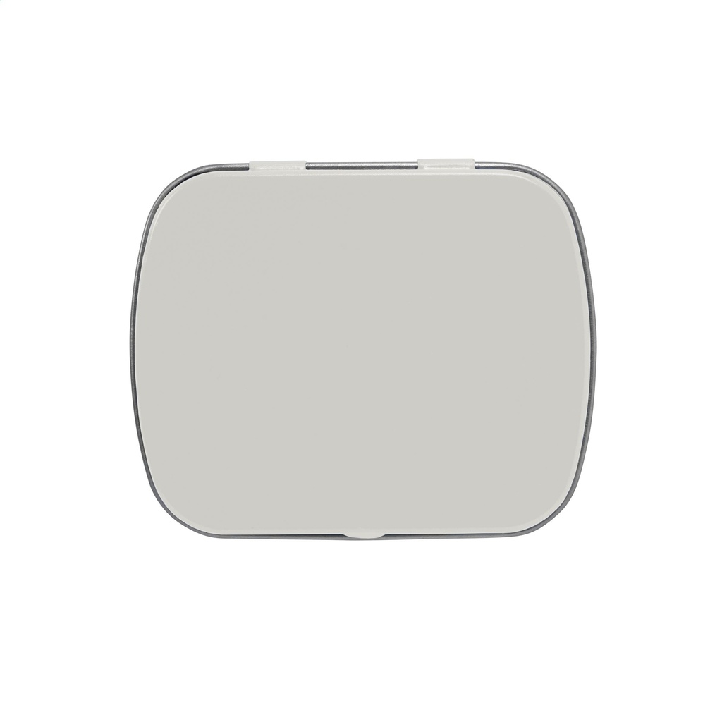 TinBox - Pastilles à la menthe avec marquage personnalisé sur le couvercle