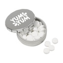 Mini ClicTin - Pastilles à la menthe avec marquage personnalisé sur le couvercle