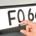 Comfort 8 nummerplaten met opdruk