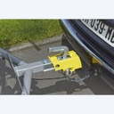 Antivol tête d'attelage pour remorque avec timon