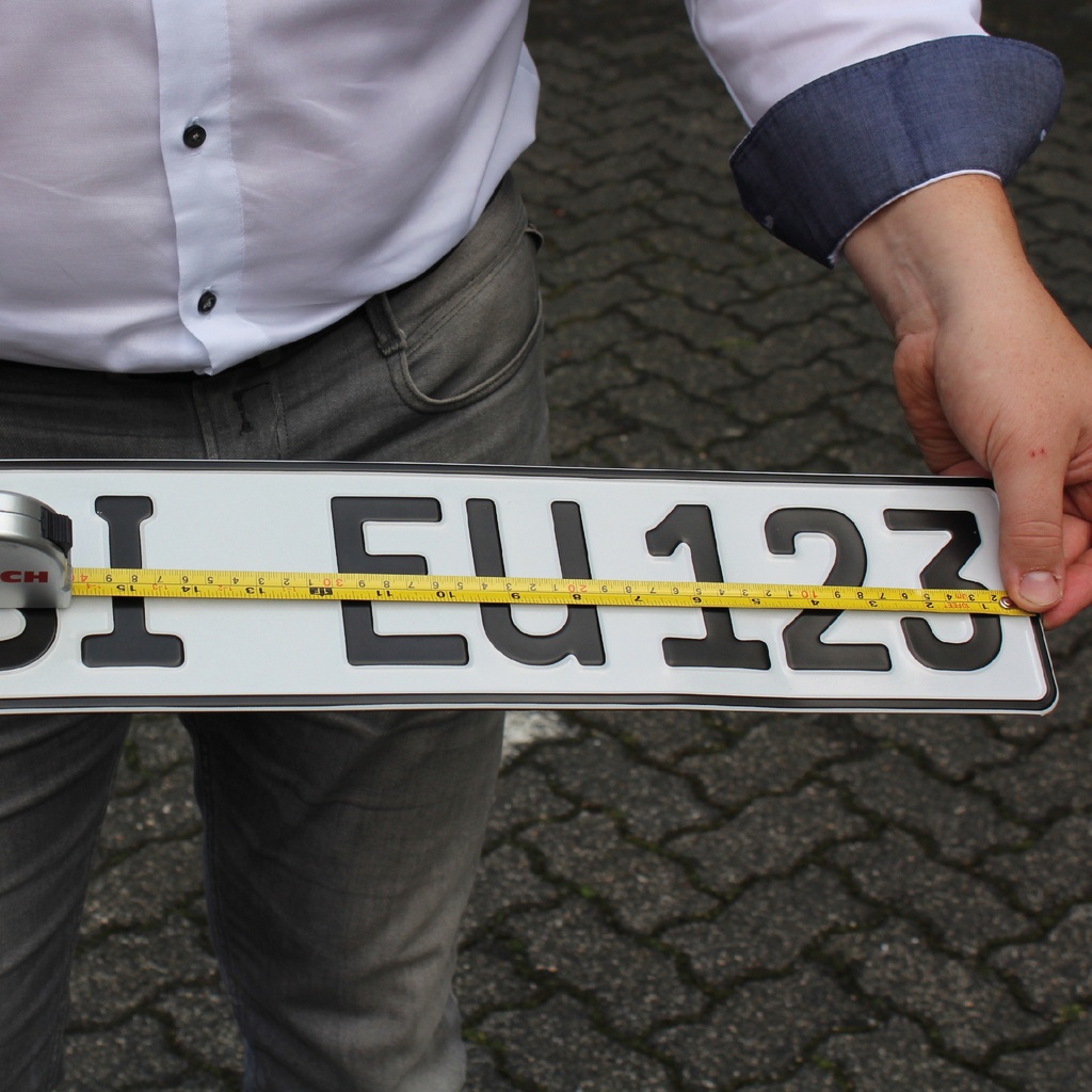 Kit de fixation de plaque d'immatriculation "Easy Velcro"