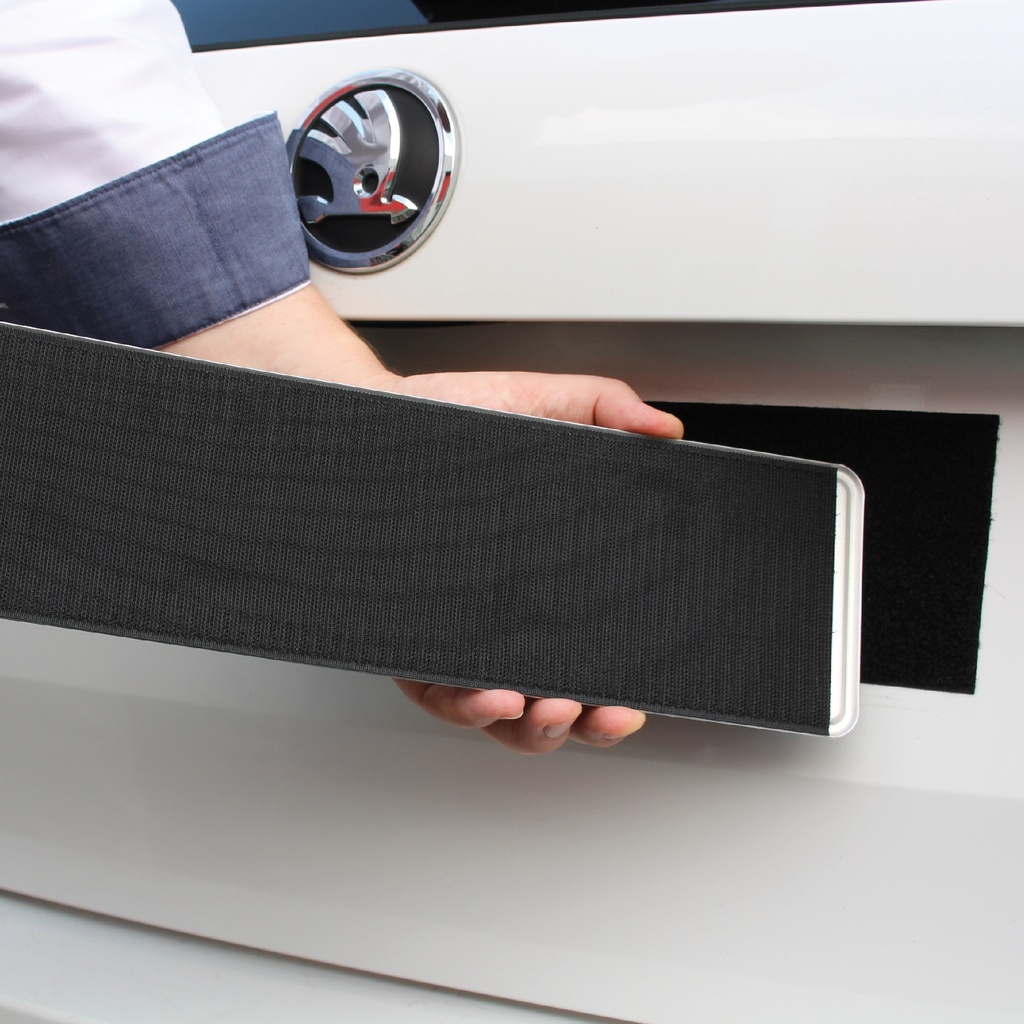 Kit de fixation de plaque d'immatriculation "Easy Velcro"