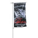 Mât mobile télescopique "Clic-Clac" avec pied Auto-Cal et potence rotative