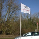 Mât mobile télescopique "Clic-Clac" avec pied Auto-Cal sans potence rotative