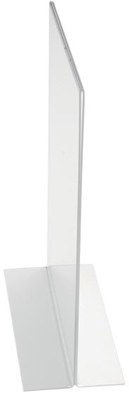 Porte-affiche transparent à poser - Portrait