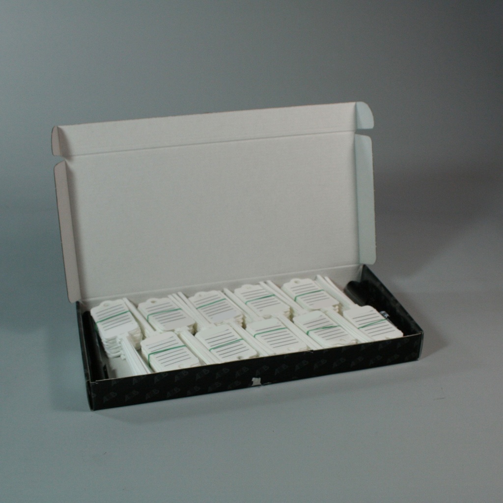 Étiquettes de clés avec fermeture crantée x300