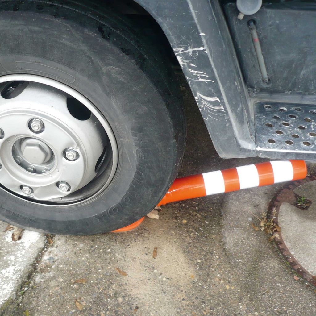 Poteau flexible, orange