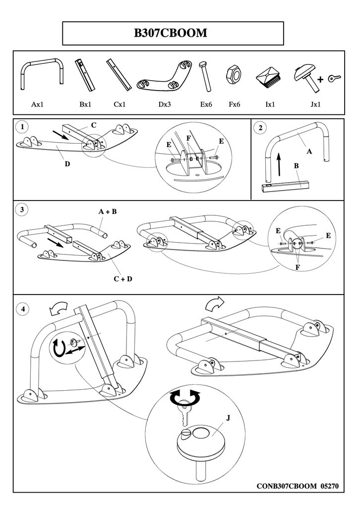 Barriere De Parking A Embase Large