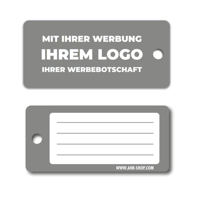 Étiquettes de clés "PPQ" avec impression personnalisée de votre logo