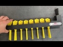 Distributeur d’étiquettes pour étiquettes jusqu'à 40mm de large