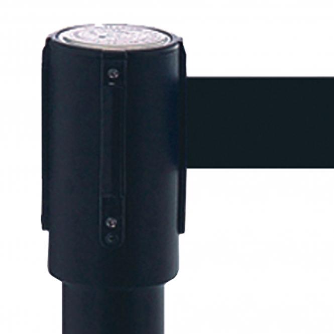 Afzetpaal met geïntegreerd lint