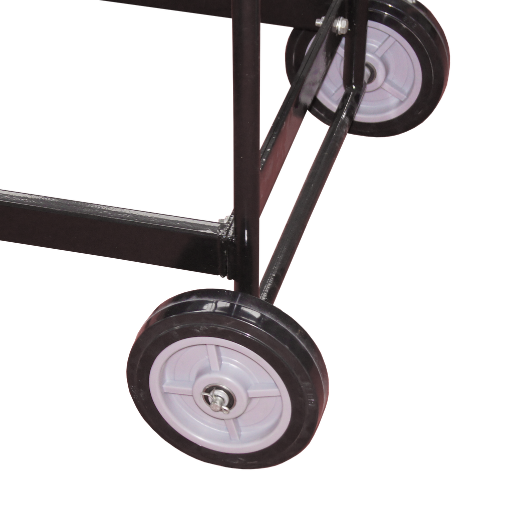 Présentoir à pneus sur roulettes