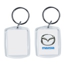 Porte-clés en Acrylique transparent