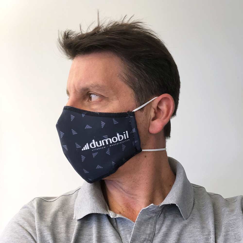 Masques avec votre slogan ou logo