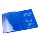 Documentenmap voor nieuwe Franse grijzekaart (14 x 9 cm)