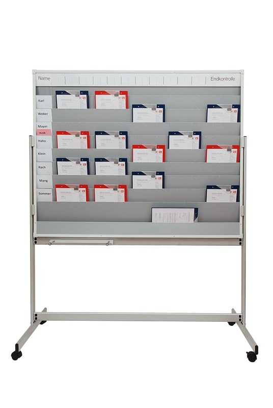 Planning 2 en 1 sur roulettes