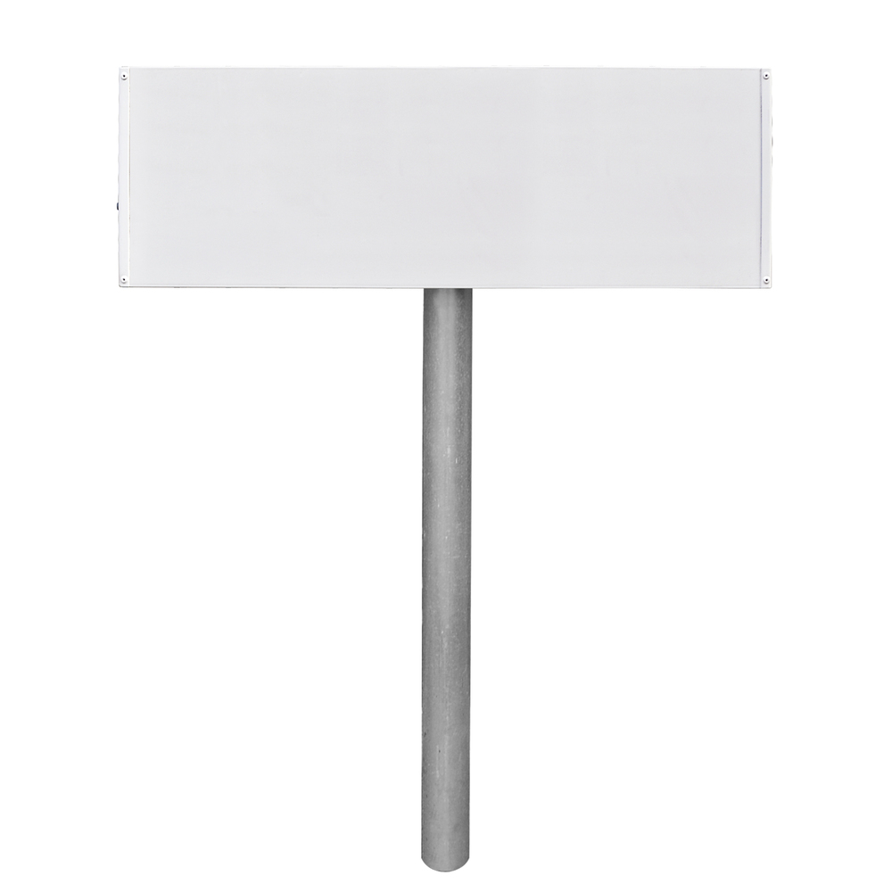 Plaque de parking en aluminium