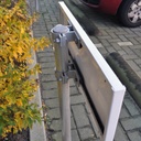 Plaque de parking en aluminium