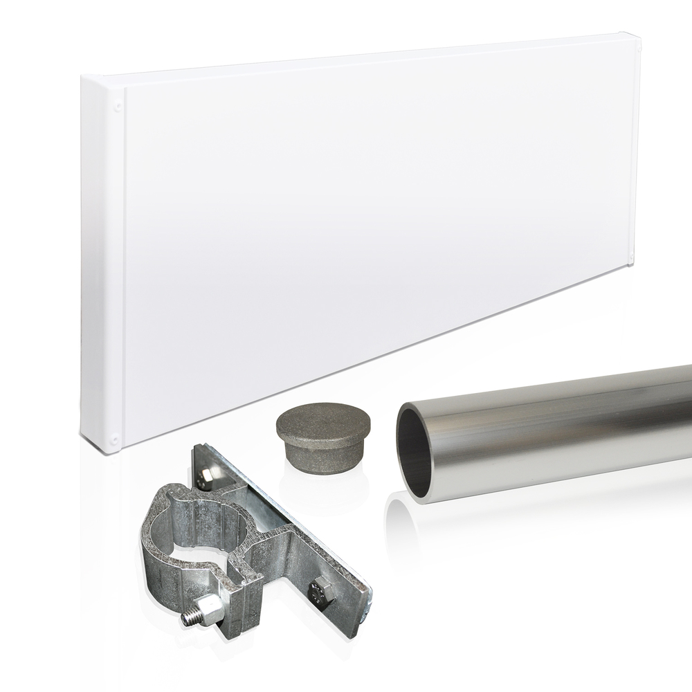 Plaque de parking en aluminium