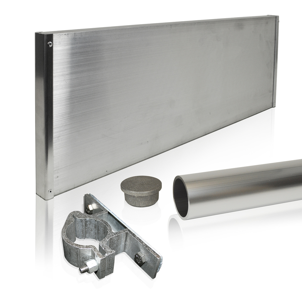 Plaque de parking en aluminium