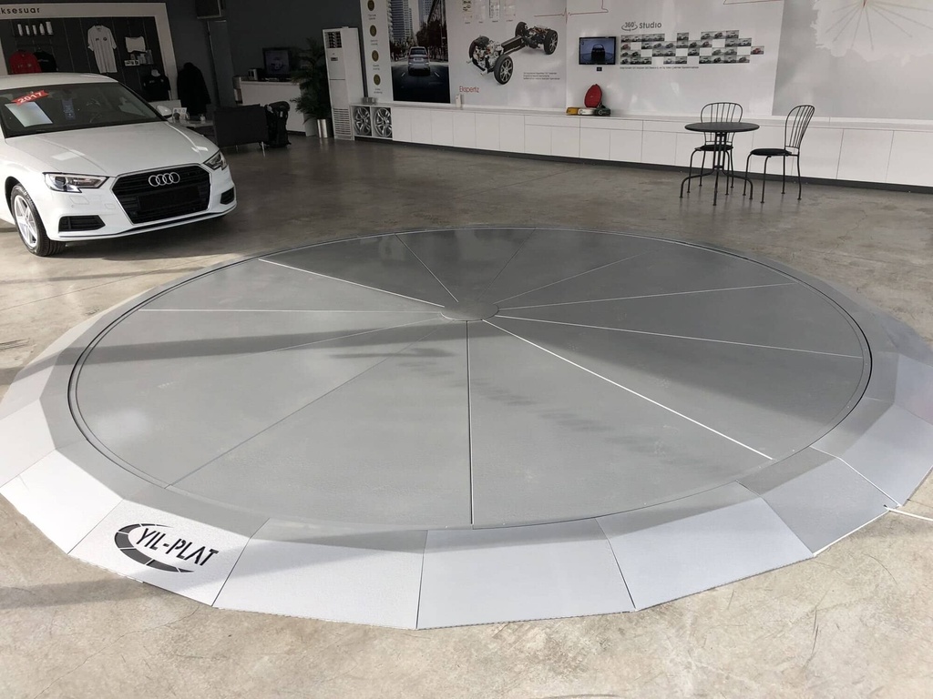 Plateau tournant robotisé