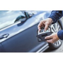 Etui à clés noir avec bloqueur de signal RFID