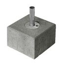 Bloc en béton pour cadre "Milan"