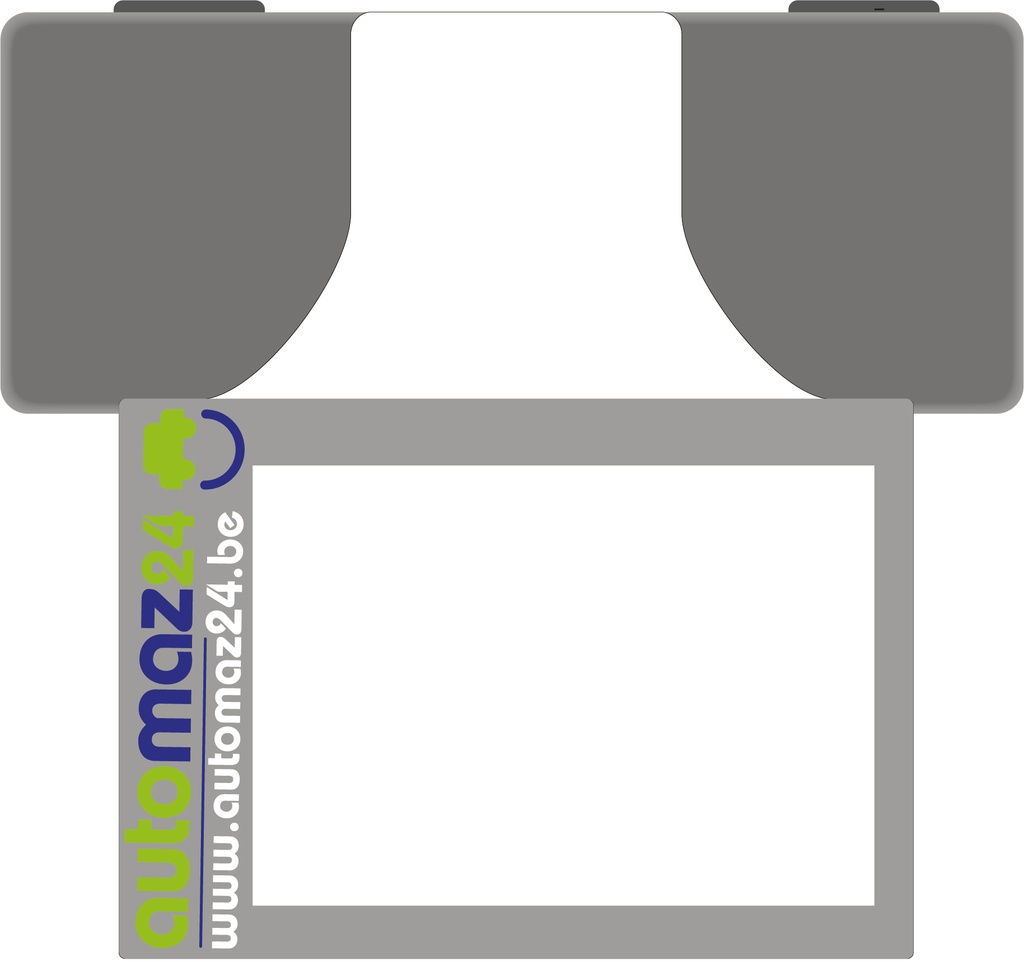 Pochette pare-soleil en Acrylique avec marquage personnalisé