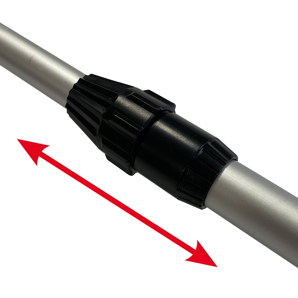 Brosse à neige avec manche télescopique