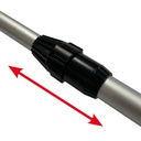 Brosse à neige avec manche télescopique