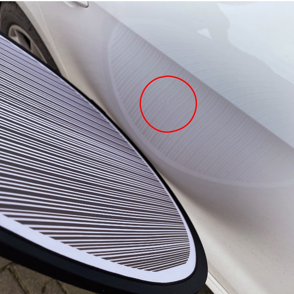 Voile de visualisation de bosses | Ø 800 mm