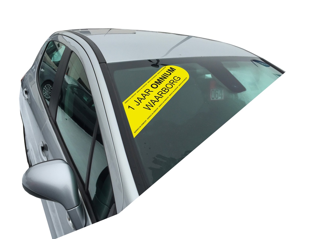 Adhésif de pare-brise avec marquage personnalisé x10