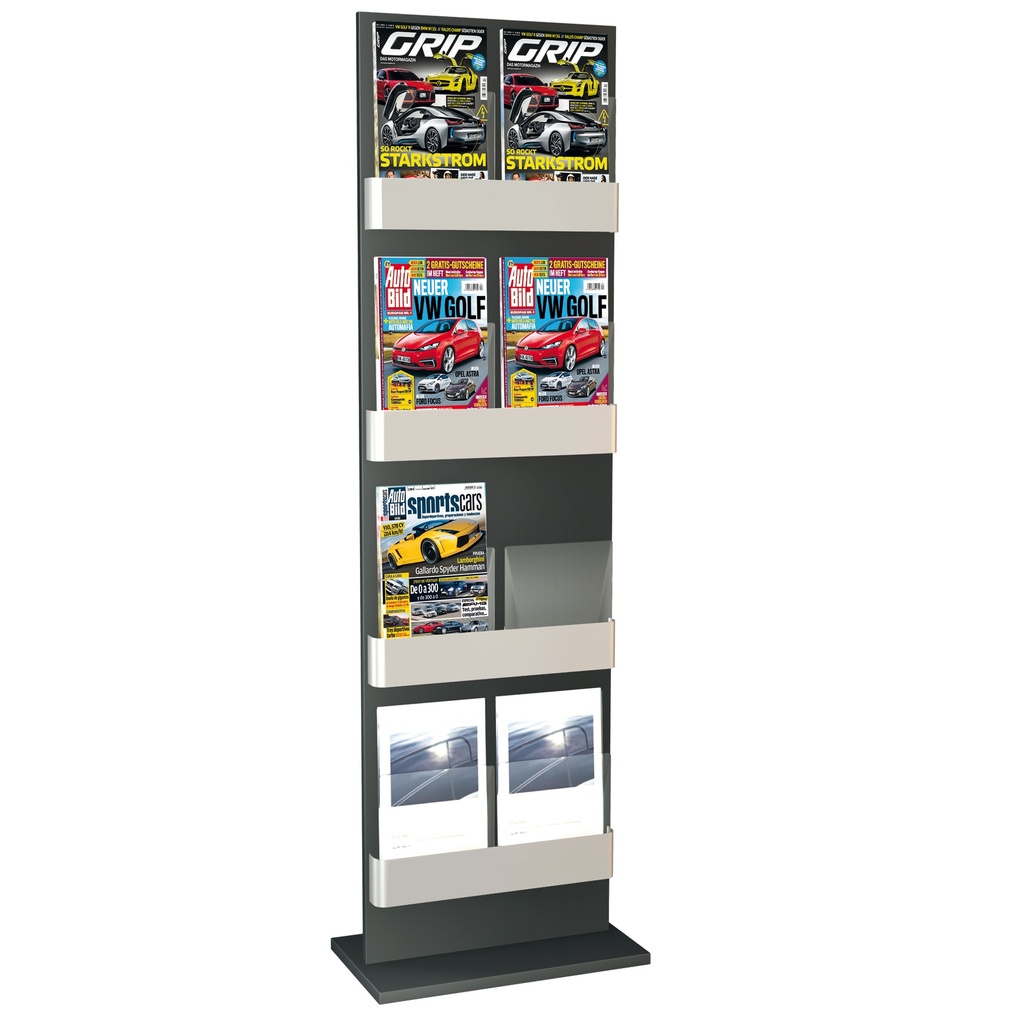 Distributeur de brochures | 8 compartiments A4