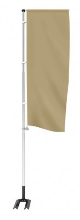 Mât mobile télescopique "Éco" avec pied Auto-Cal et potence rotative