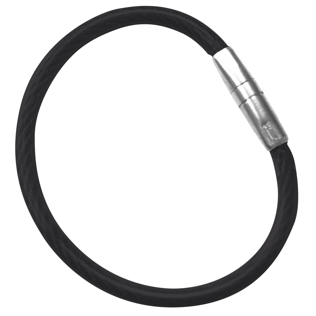 Beveiligingskabel Ø 40mm voor sleutelhangers x10