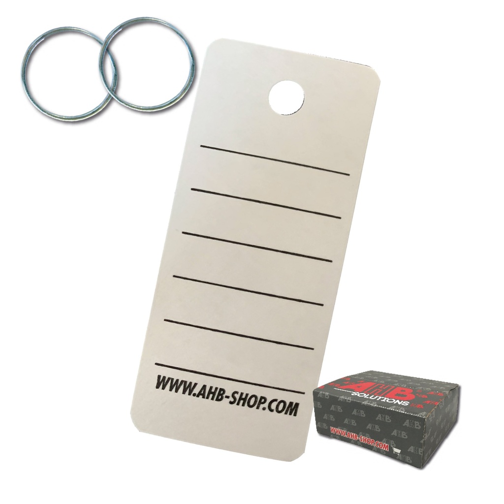 Étiquettes de clés "Tyvek®" x250