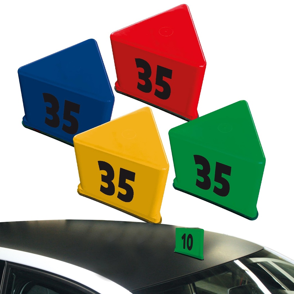 Etiquettes adhésives pour bloc "Compact" x30