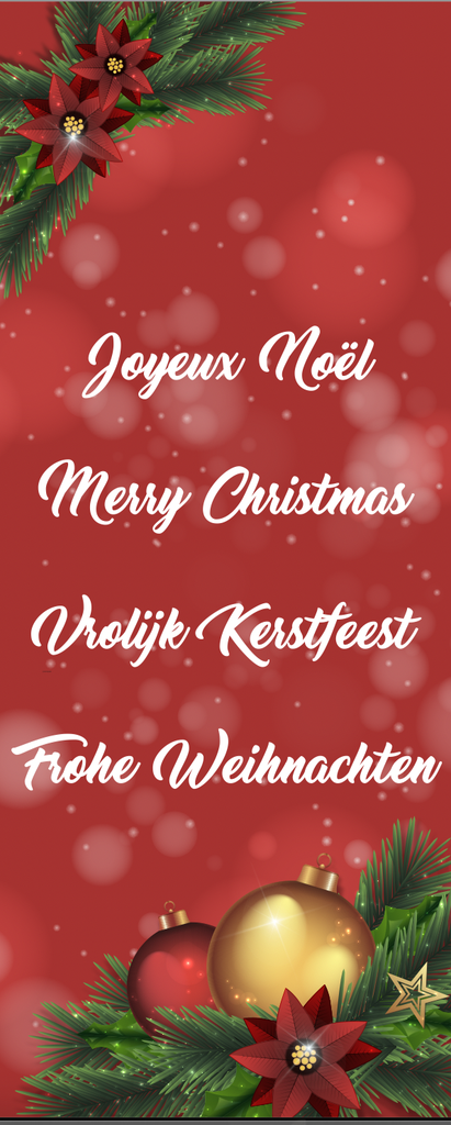 Vlag "Merry Christmas"