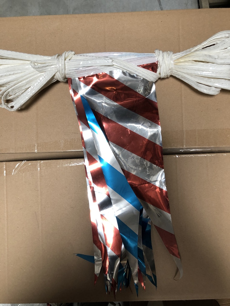 Guirlandes de fanions triangulaires - 18m