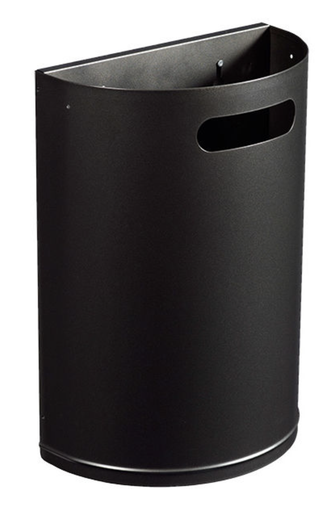 Corbeille d'extérieur métal standard 20 litres
